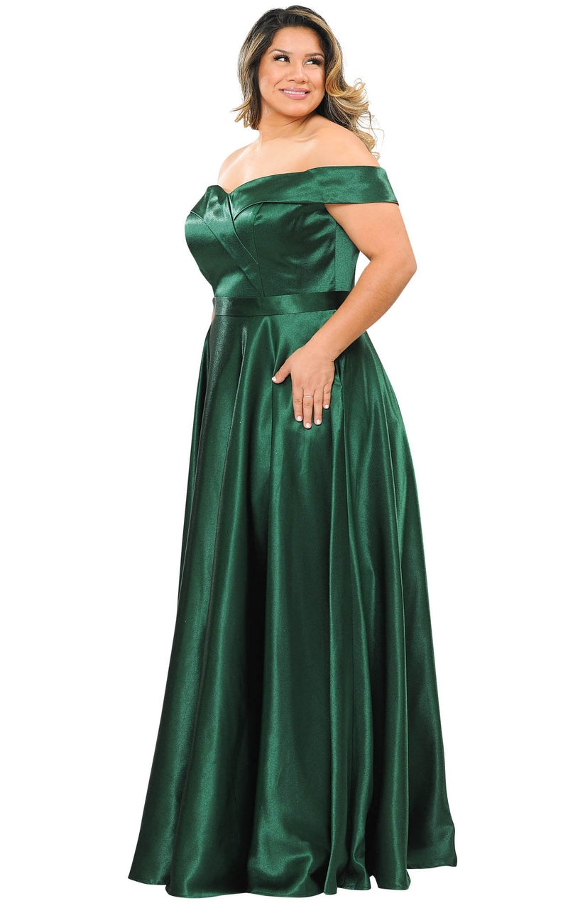 Lindas W1058 Dress Emerald