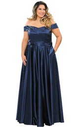 3 of 24 Lindas W1058 Dress Navy