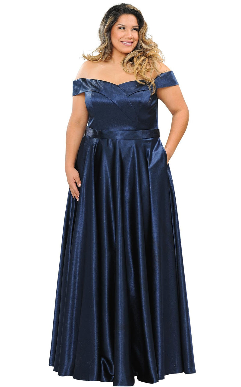 Lindas W1058 Dress Navy