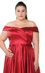 20 of 24 Lindas W1058 Dress Red