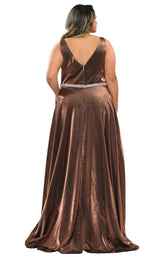 Lindas W1062 Dress Bronze