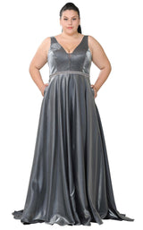 Lindas W1062 Dress Dark-Silver