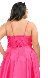 15 of 18 Lindas W1070 Dress Fuchsia