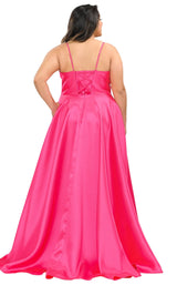 6 of 18 Lindas W1070 Dress Fuchsia