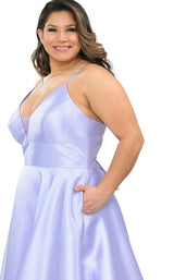 11 of 18 Lindas W1070 Dress Lilac