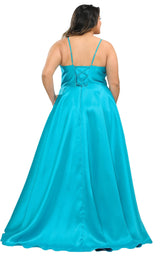 9 of 18 Lindas W1070 Dress Teal