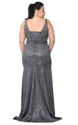 3 of 6 Lindas W1086 Dress Black-Silver