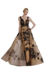 1 of 4 Janique W2185 Black-Nude