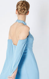 4 of 4 Faust YY566 Dress Blue