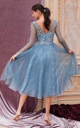 2 of 4 Andrea and Leo A0552S Dove-Blue