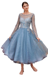 1 of 4 Andrea and Leo A0552S Dove-Blue