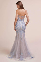 3 of 4 Andrea and Leo A0629 Dusty Blue