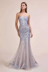 1 of 4 Andrea and Leo A0629 Dusty Blue