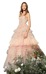 1 of 2 Andrea and Leo A1017 Dress Blush