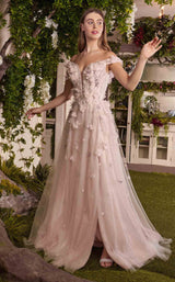 1 of 2 Andrea and Leo A1041 Dress Blush