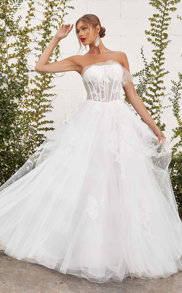 Andrea and Leo A1050W Dress Off-White
