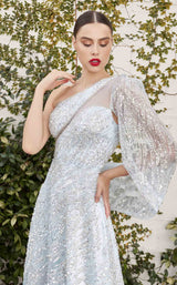 3 of 3 Andrea and Leo A1064 Dress Blue