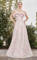 1 of 2 Andrea and Leo A1065 Dress Blush