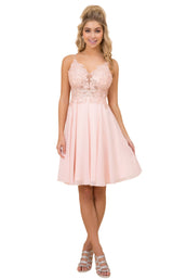 Nox Anabel A660 Dress Blush