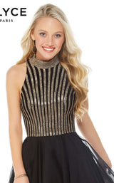 3 of 4 Alyce 1338 Black/Gold