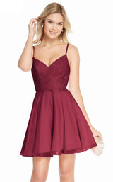 4 of 8 Alyce 3831 Dress Wine