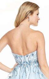 4 of 4 Alyce 3857 Dress Light Blue