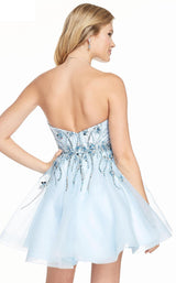 2 of 4 Alyce 3857 Dress Light Blue