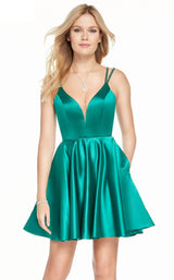 1 of 4 Alyce 3874 Dress Emerald