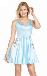 1 of 3 Alyce 3888 Dress Light Blue