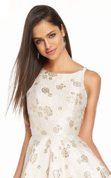 3 of 4 Alyce 3899 Dress Gold