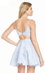 2 of 4 Alyce 3902 Dress Periwinkle