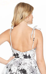 4 of 4 Alyce 3907 Dress Diamond White-Black