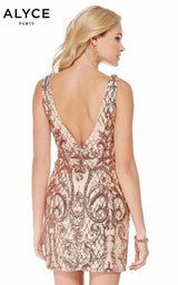 2 of 4 Alyce 4058 Black-Nude