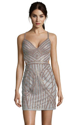 3 of 6 Alyce 4148 Dress Cashmere Rose