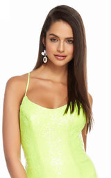 5 of 8 Alyce 4202 Dress Citronelle
