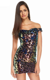 1 of 4 Alyce 4218 Dress Dragon Scale