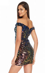 2 of 4 Alyce 4218 Dress Dragon Scale