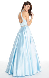 2 of 6 Alyce 60580 Dress Ice Blue