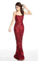 1 of 4 Alyce 60594 Dress Wine