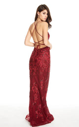 2 of 4 Alyce 60594 Dress Wine