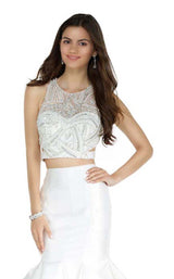 3 of 4 Alyce 6760 Diamond White