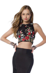 5 of 6 Alyce 6813 Black Multi