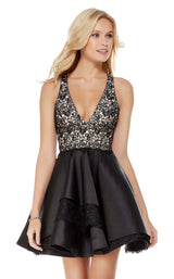 1 of 4 Alyce 3798 Black-Champagne