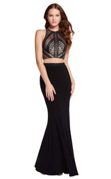 1 of 4 Alyce 60134 Black-Nude