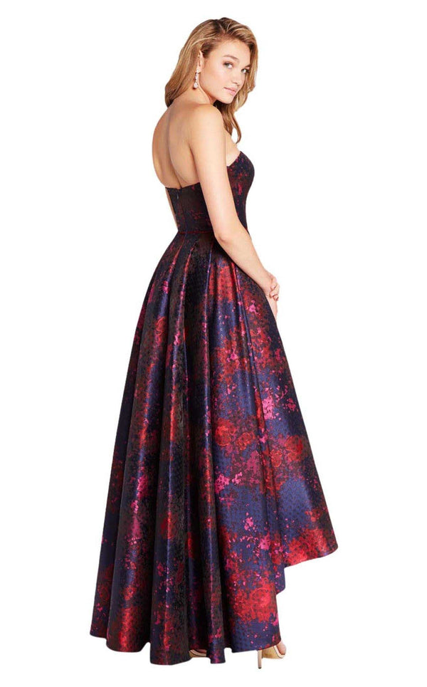 Alyce 60176 Navy-Red-Print