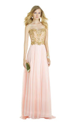 1 of 4 Alyce 6575 Rosewater-Gold