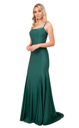 Nox Anabel C301 Dress Hunter-Green
