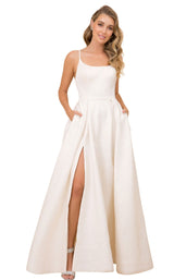1 of 4 Nox Anabel C303 Dress Cream