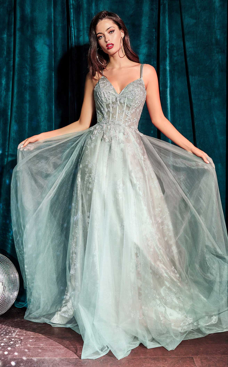 Cinderella Divine CB047 Dress Eucalyptus