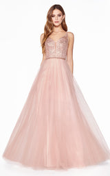 1 of 4 Cinderella Divine CD0150 Dress Blush